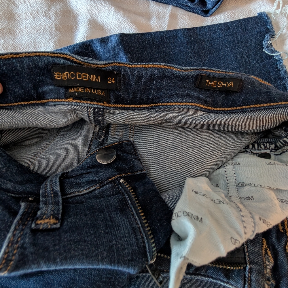 Genetic Denim Y2K 2000s Women's Stretch Skinny Jeans Size 24 - Picture 4 of 5